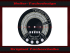 Tractormeter Speedometer Disc for Porsche Diesel Super Tractor