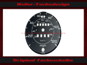 Speedometer Disc for Mercedes G Class Wolf W460 W461 180 Kmh