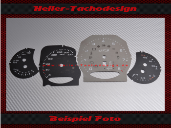 Speedometer Discs for Porsche Panamera 970 GTS PDK 200 Mph to 330 Kmh
