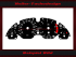 Speedometer dial for BMW E38 B12 7 Series 155 Mph to 240 Kmh 7000 UPM