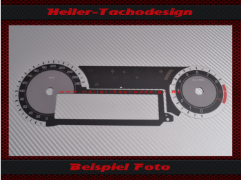 Tachoscheiben für BMW K1600 Bagger 2015 bis 2018 180 Mph zu 280 Kmh 10000 UPM