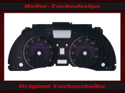 Speedometer dial for Lexus RX350 150 Mph to 240 Kmh 8000 UPM