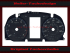 Speedometer dial for Mitsubishi Outlander CW0 2017 150 Mph to 240 Kmh 8000 UPM