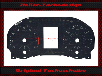 Tachoscheibe für Kia Rio IV Hatchback 2017 bis 2025 140 Mph zu 220 Kmh 8 UPM