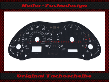 Tachoscheibe für Toyota Avensis T25 Mph zu Kmh