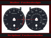 Speedometer dials for Subaru Outback 2015 160 Mph to 260...