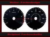 Speedometer dials for Lexus X300h NX200t 2014 to 2022 160...