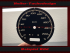 Speedometer dial for Harley Davidson Road King 2013 Ø100 130 Mph to 210 Kmh