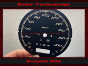 Speedometer dial for Harley Davidson Touring Softail Dyna...