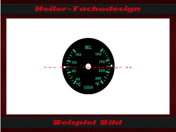 Oil temperature dial for Porsche 356 Speedster Pre A Störk