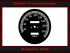 Speedometer dial for Harley Davidson Softail Heritage Evo Fat Boy Fat Bob 1990 Ø100 Mph to Kmh