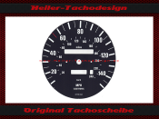 Speedometer dial for BMW E30 3 Series 150 Mph to 240 Kmh