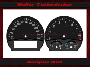 Speedometer dials for BMW Z4 E85 E86 with oil temperature...