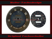 Speedometer scale for Alfa Romeo Spider 2000 Touring...