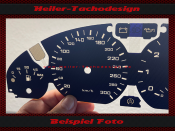 Tachoscheibe für BMW E46 3er Alpina Design Konfigurator