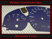 Tachoscheibe für BMW E46 3er Alpina Design Konfigurator