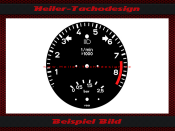Tachometer disc for Porsche 911 959 8300 RPM
