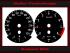 Speedometer dials for BMW E91 E92 E93 M3 200 Mph to 330 Kmh 8000 UPM 70 120 170 degrees Celsius