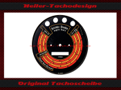 Tachoscheibe für Traktormeter VDO Typ 219 n