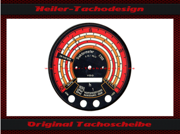 Speedometer disc for tractor meter VDO Deutz D30