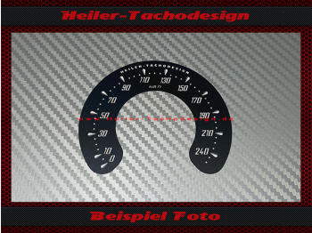Tacho Aufkleber für Harley Davidson V Rod VRSCSE2 Screamin Eagle 150 Mph zu 250 Kmh