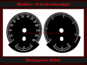 Tachoscheibe für BMW E60 E61 260 bis 5.5