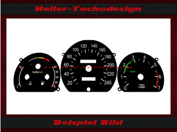 Speedometer Disc for Saab 9000 CS Construction Year 1985-1993