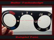 Heating dial for Opel Astra F Calibra Vectra A Max level 4