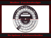 Tachoscheibe für Traktormeter Eicher 365 3717 1976
