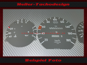 Speedometer discs for Mercedes G300 GE W463 G Class 180 km/h speedometer serial number 463 542 00 06