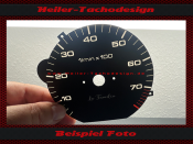 Speedometer dials for Audi A6 C4 1997 280 km/h 8000 RPM