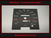 Speedometer Disc for Ford Scorpio MK1 1991 240 Kmh