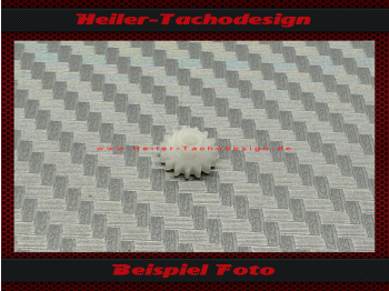 Tacho Zahnrad für Porsche 964 / 993 15 Zähne Ø 6,8 mm Lochdurchmesser 2 mm Ø VDO Zählermotor