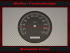 Tachoscheibe für Harley Davidson Softail Night Train 2004 Ø100