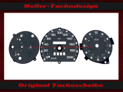 Speedometer Disc for Fiat Punto 176 with Clock