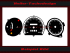 Speedometer Disc for Fiat Punto 176 with Clock
