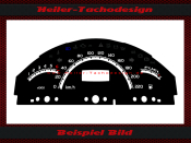 Tachoscheibe für Mercedes A Klasse B Klasse W168 Drehzahlmesser 6,5 RPM