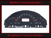 Tachoscheibe für Mercedes A Klasse B Klasse W168 Drehzahlmesser 6,5 RPM