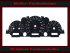 Speedometer Disc for Mercedes W163 220 Kmh 3 Window
