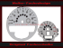 Speedometer Discs for Mini Cooper R55 Countryman Clubman 150 Mph to 240 Kmh