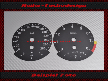 Speedometer Disc for BMW E90 E91 E92 E93 Petrol oder Diesel Facelift