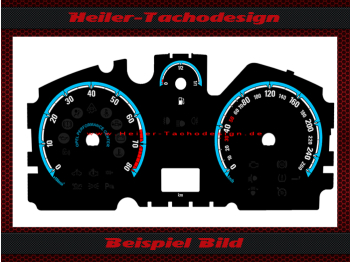 Tachoscheibe f&uuml;r Opel Astra H Zafira B Benzin OPC Design