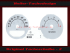 Speedometer dial for Smart Forfour 453 454 Brabus Design Configurator