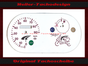 Speedometer Disc for Peugeot Zenit