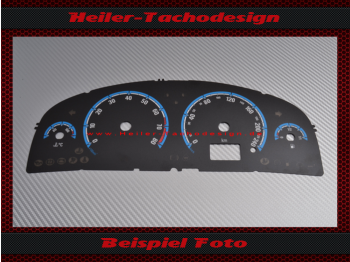 Tachoscheibe für Opel Vectra C Signum Benzin 230 Kmh Standard ohne Ringe