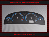 Tachoscheibe für Opel Vectra C Signum Benzin 230 Kmh...
