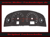 Tachoscheibe für Opel Vectra C Signum Benzin 230 Kmh Standard ohne Ringe
