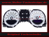Speedometer Discs for Ford Mustang GT 2010 to 2012 Premium Model 140 Mph to 220 Kmh