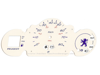 Original Speedometer Disc for Peugeot Elyseo