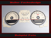 Speedometer Disc Ford Mustang GT500 2010 to 2012 160 Mph to 260 Kmh